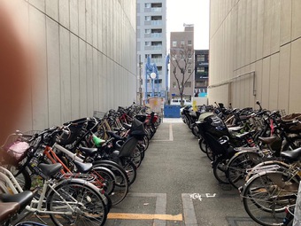 フルーツ自転車パーク大阪天満宮駅